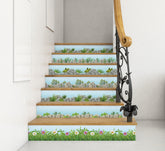 Colorful Decorative Stair Riser